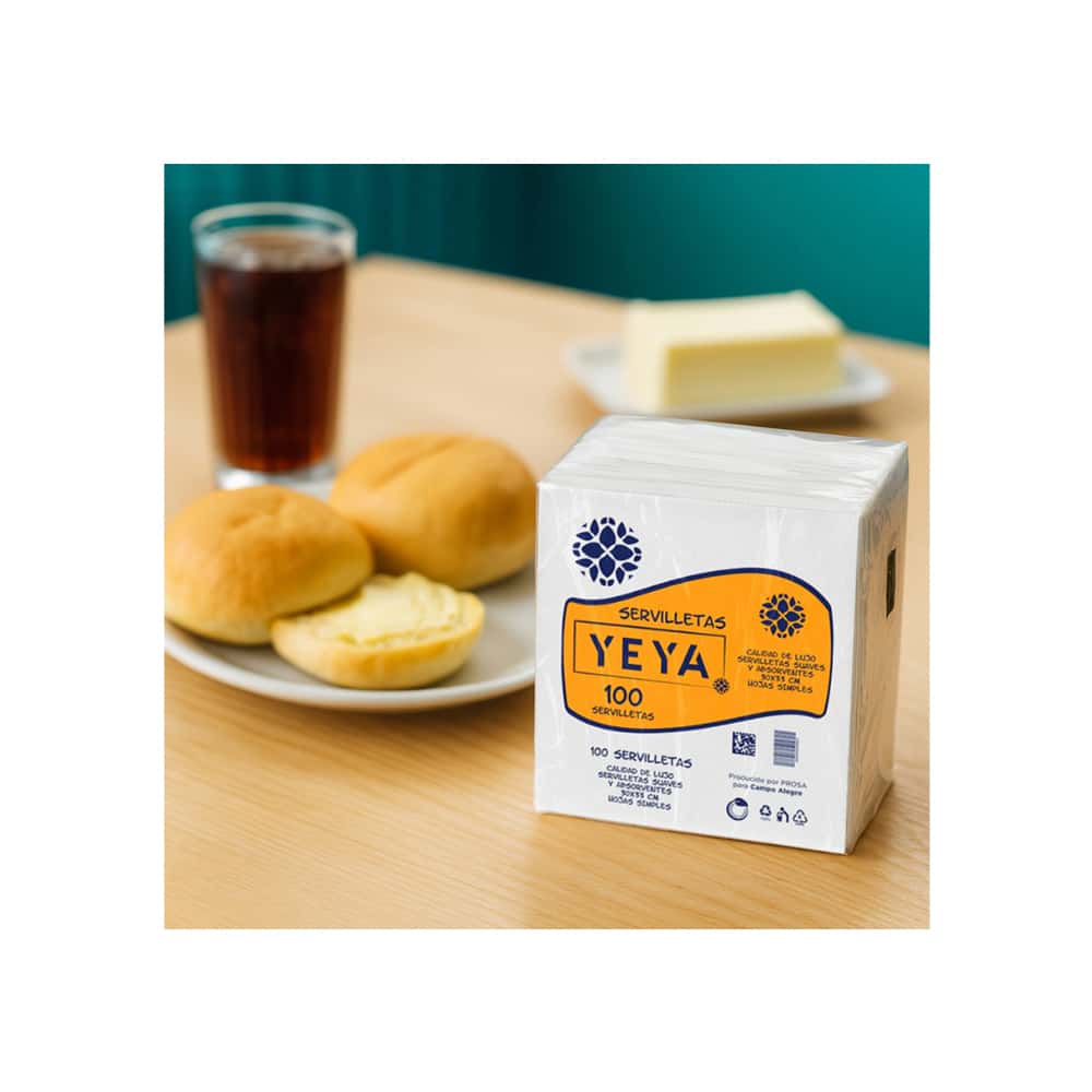 Servilletas YEYA (100 U) - Miniatura 3