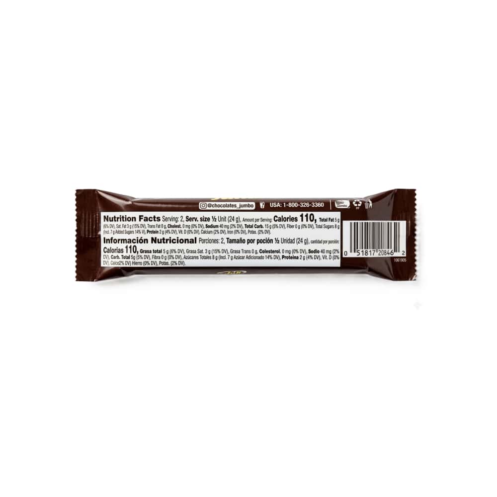 Galleta con caramelo y maní cubierta con chocolate Jumbo Flow (48 g / 1.69 oz) - Miniatura 2