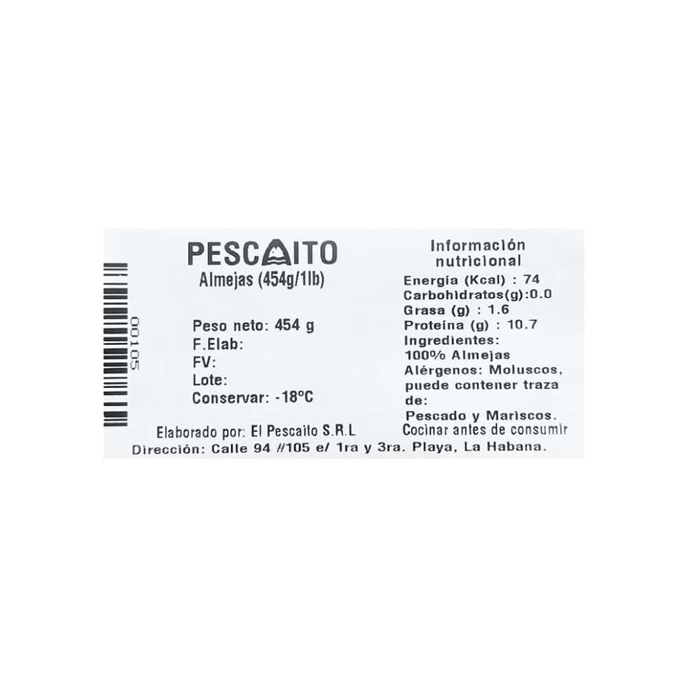 Almejas Pescaito (454 g / 1 lb) - Miniatura 2