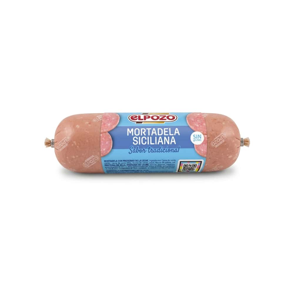 Mortadela Siciliana El Pozo (300 g / 10.58 oz) - Miniatura 1