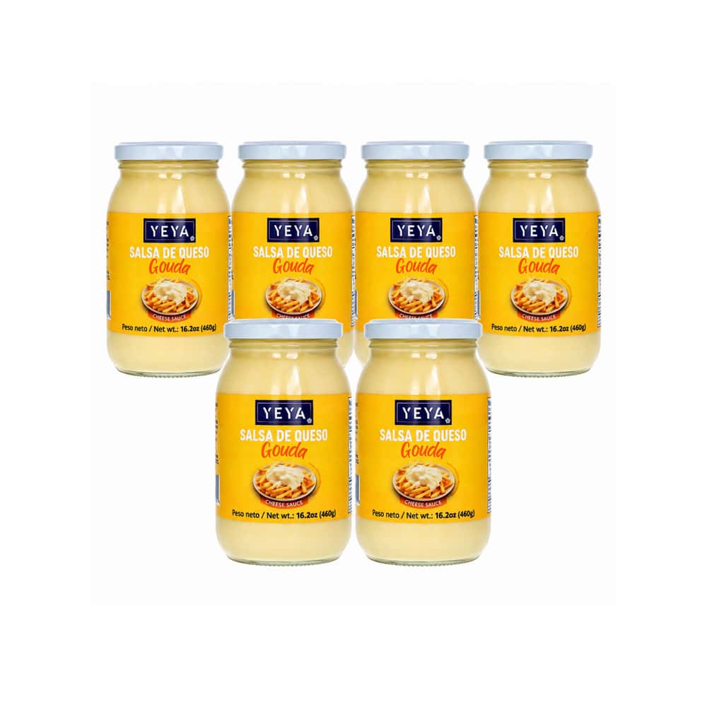 Salsa de queso Gouda YEYA (6 x 460 g / 16.2 oz) - Miniatura 1