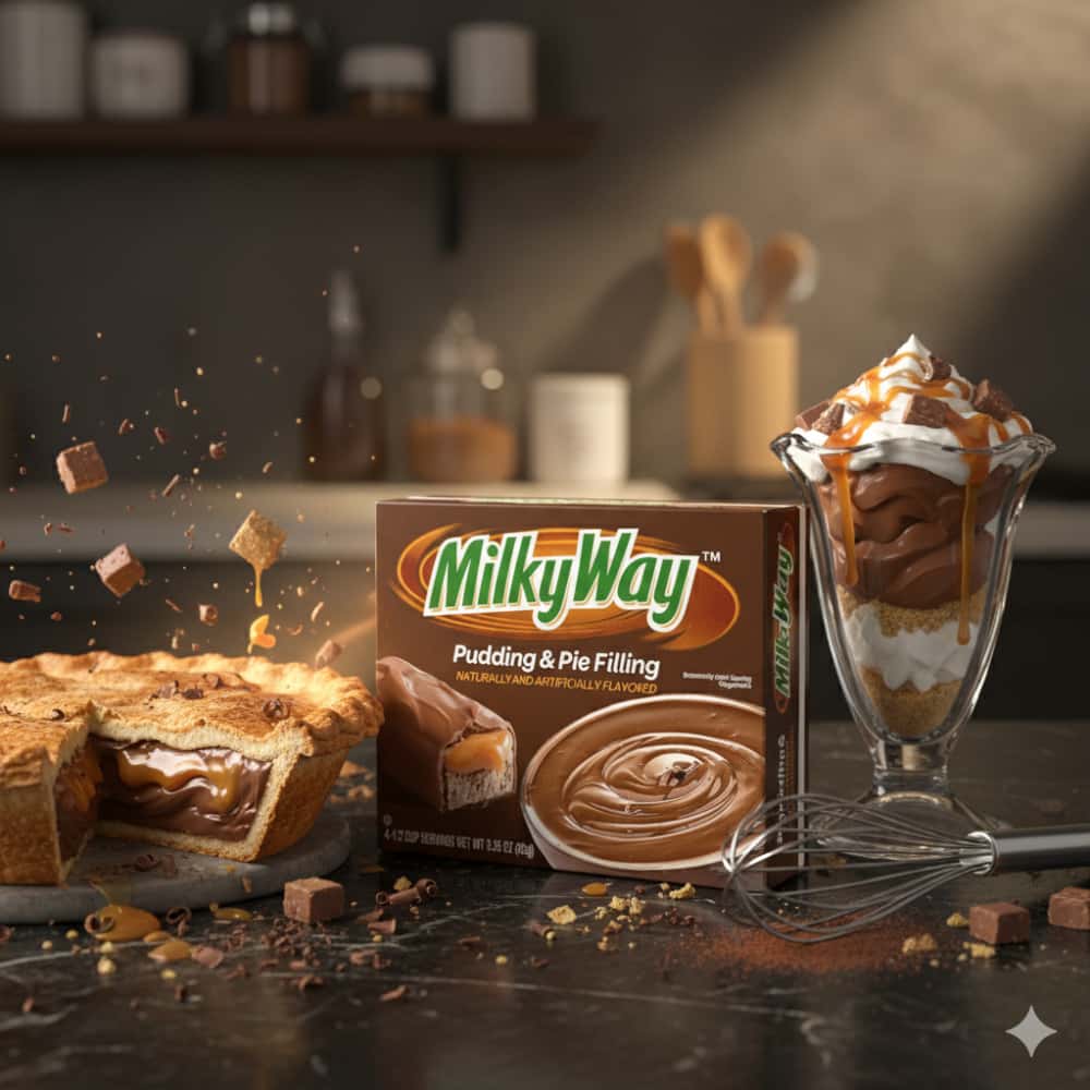 Mezcla instantánea de pudín de chocolate MilkyWay (92 g / 3.25 oz) - Miniatura 4