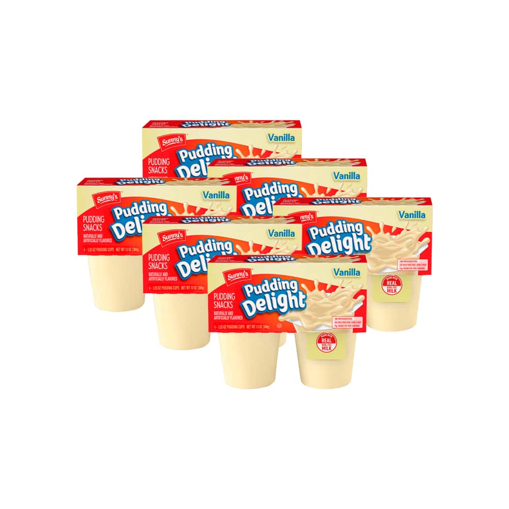 Natilla de vainilla Sunny' s (24 x 92.1 g / 3.25 oz) - Miniatura 1