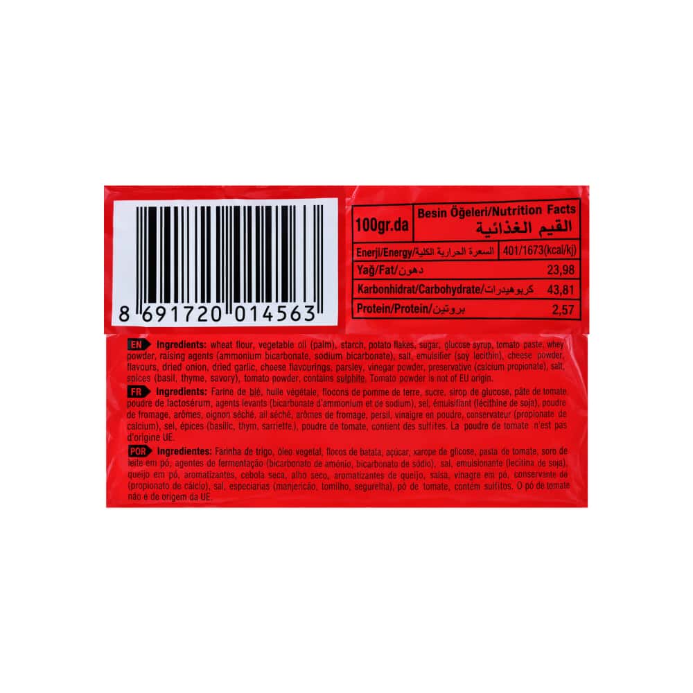 Galletas saladas tipo cracker sabor pizza ANI (120 g / 4.23 oz) - Miniatura 3