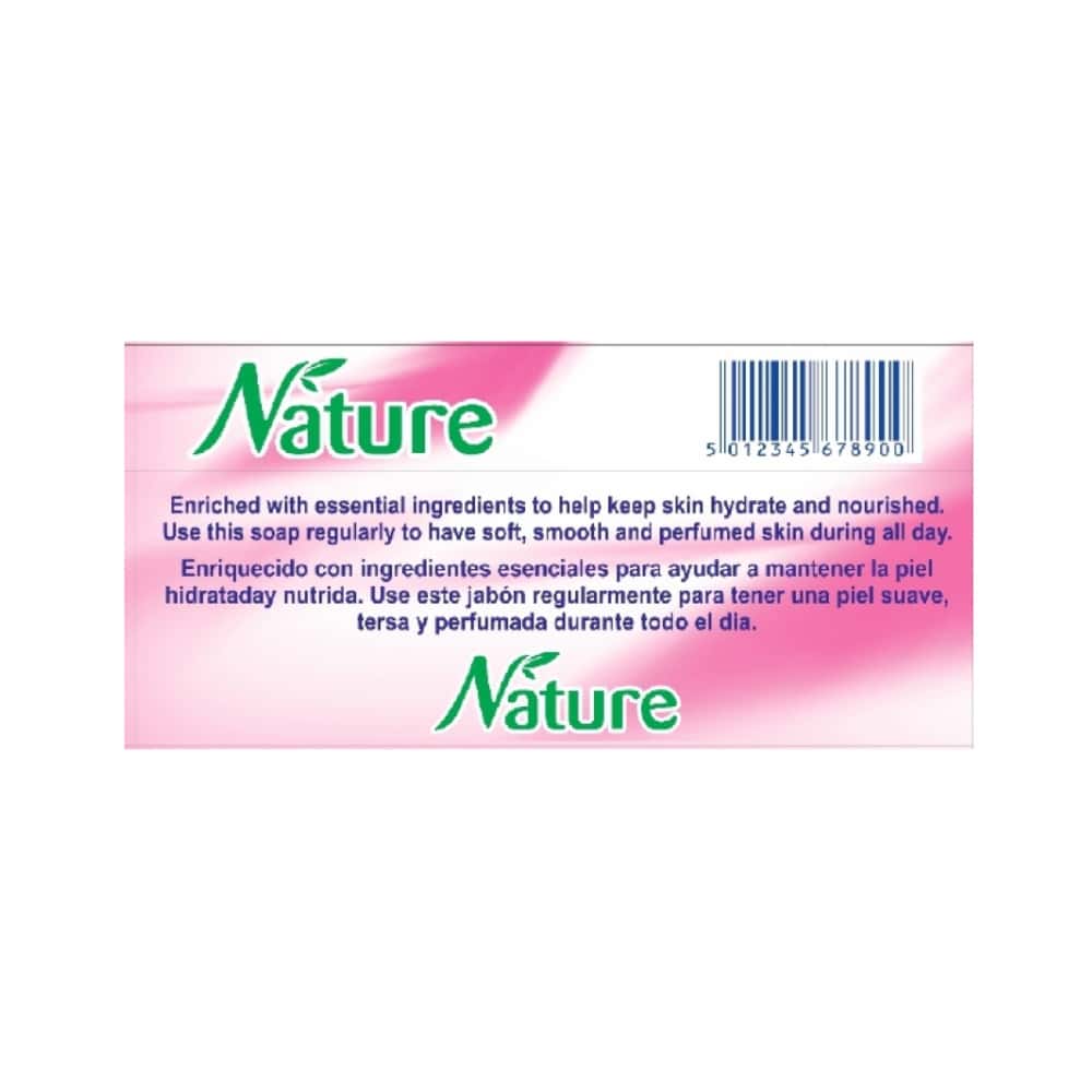 Jabón tocador rosa Nature (100 g) - Miniatura 3