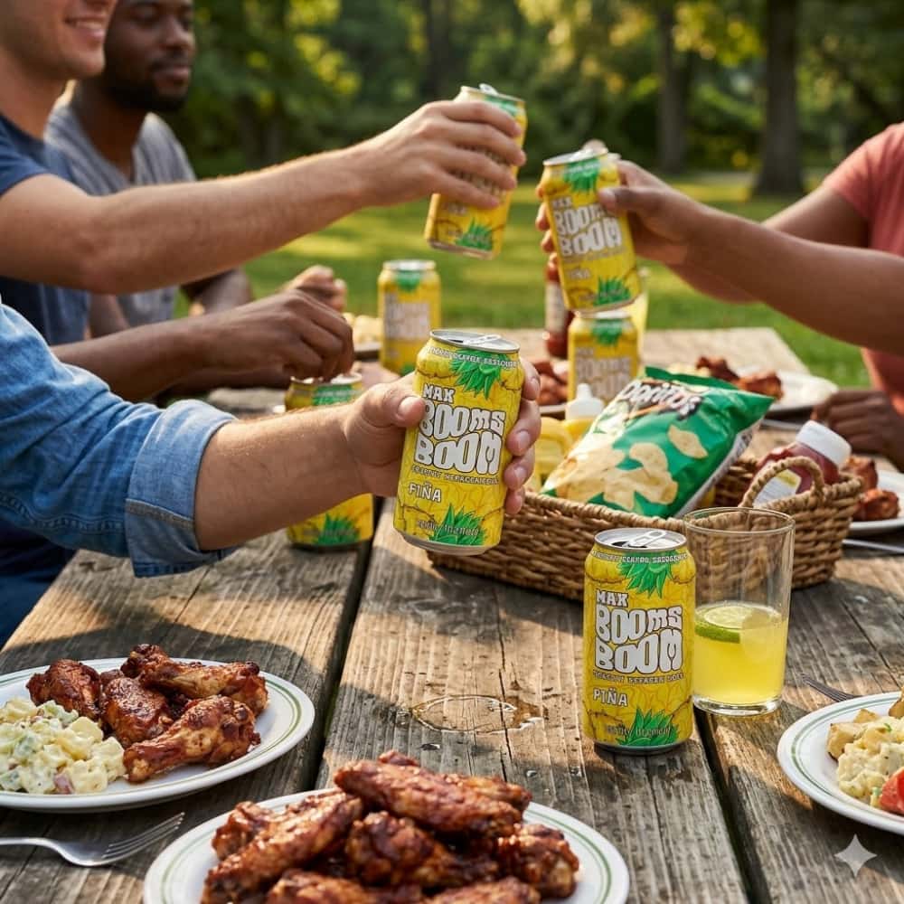 Refresco de piña Max Booms Boom (330 ml) - Miniatura 4