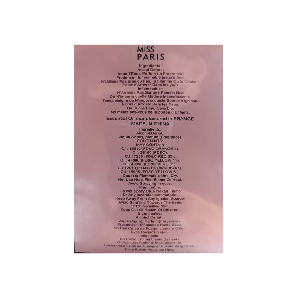 Perfume para mujer Miss Paris Secret Plus (100 ml) - Miniatura 2