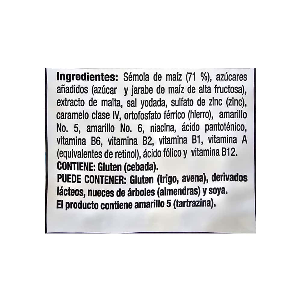 Cereal de hojuelas de maíz con azúcar La Cosecha Golden Foods (500 g / 1.10 lb) - Miniatura 4