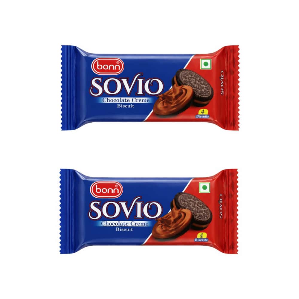 Galletas Sovio con crema de chocolate Bonn (2 x 30 g / 1.06 oz) - Miniatura 1