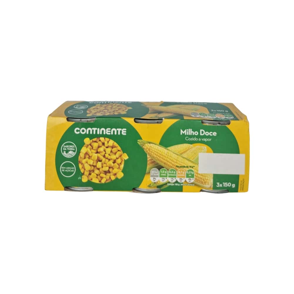 Maíz dulce sin gluten Continente (3 x 150 g / 5.29 oz) - Miniatura 2