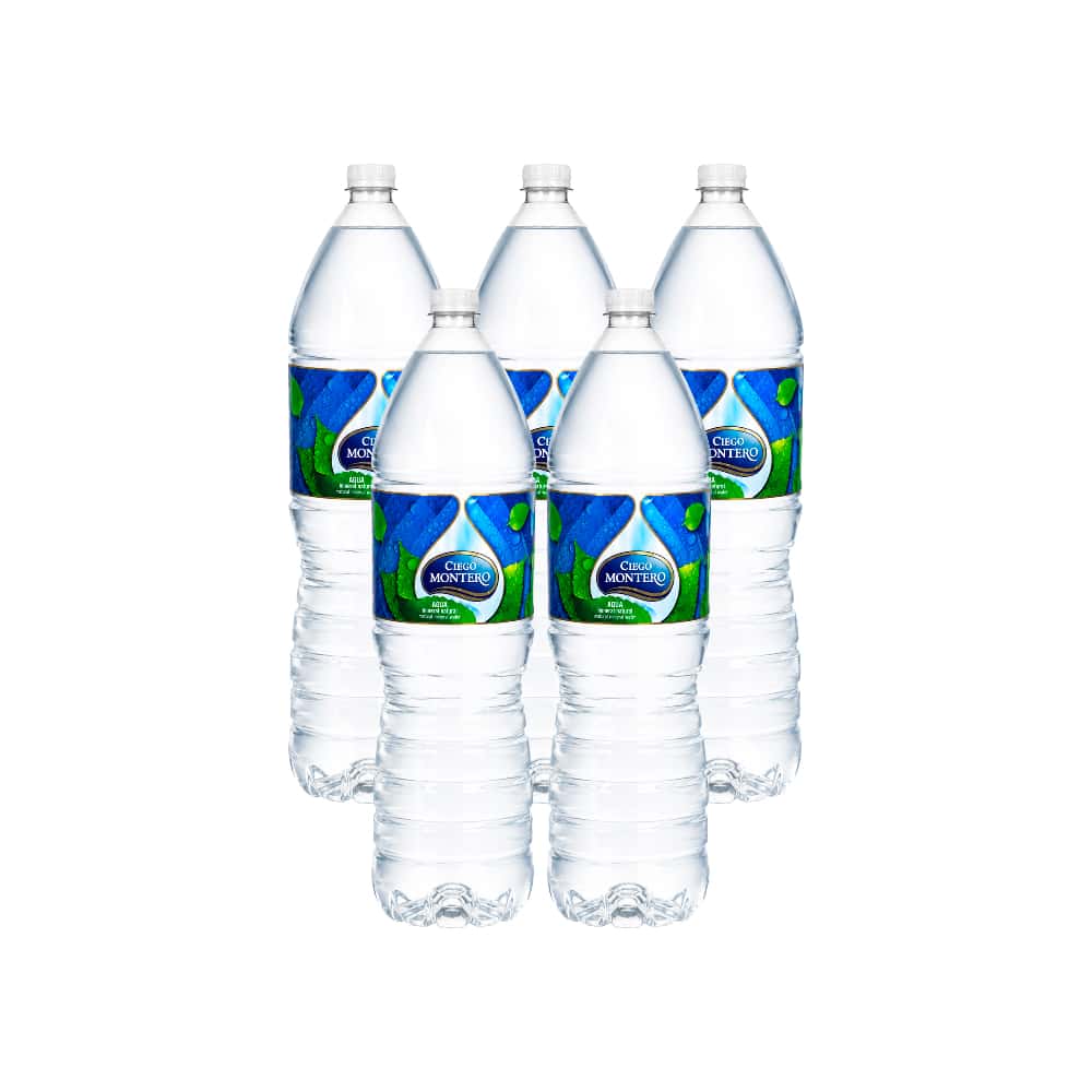 Agua mineral natural Ciego Montero (5 x 1.5 L) - Miniatura 1