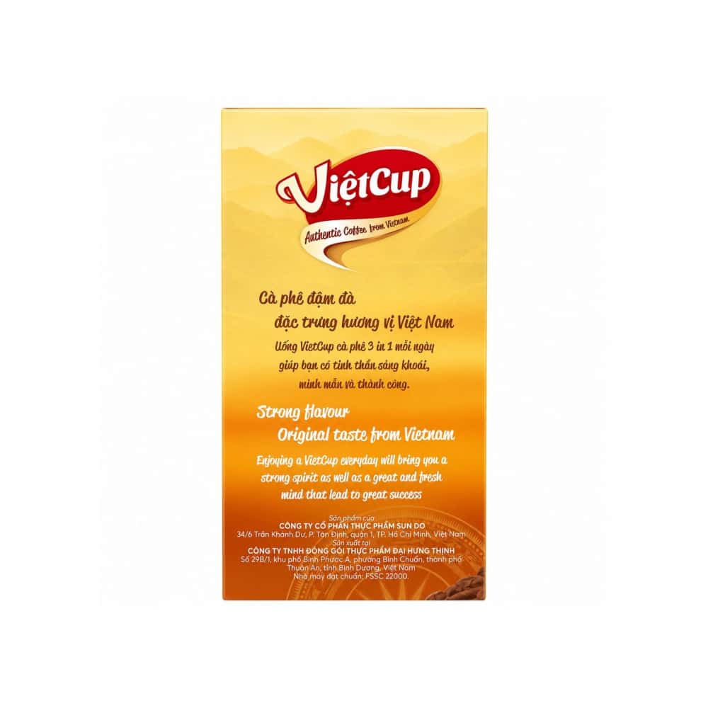 Café auténtico de Vietnam 3 en 1 VietCup (288 g / 10.15 oz) - Miniatura 3