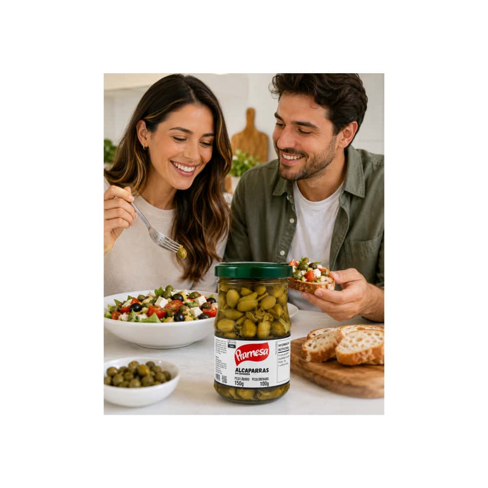 Alcaparras en conserva Pramesa (150 g / 5.29 oz) - Miniatura 4