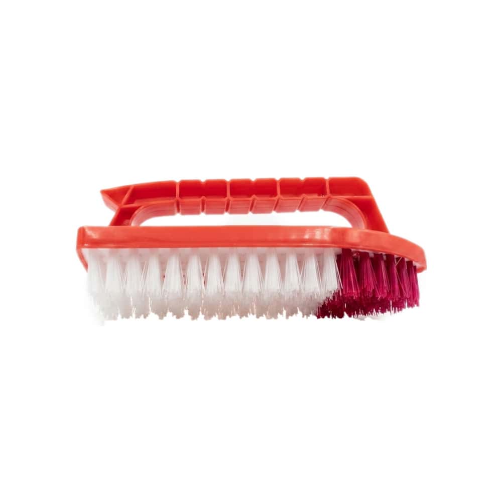 Cepillo de lavar con mango ergonómico rojo MAS - Miniatura 2