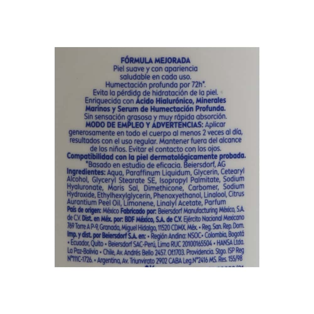 Crema corporal 72h Express Hydration Nivea (100 ml) - Miniatura 3