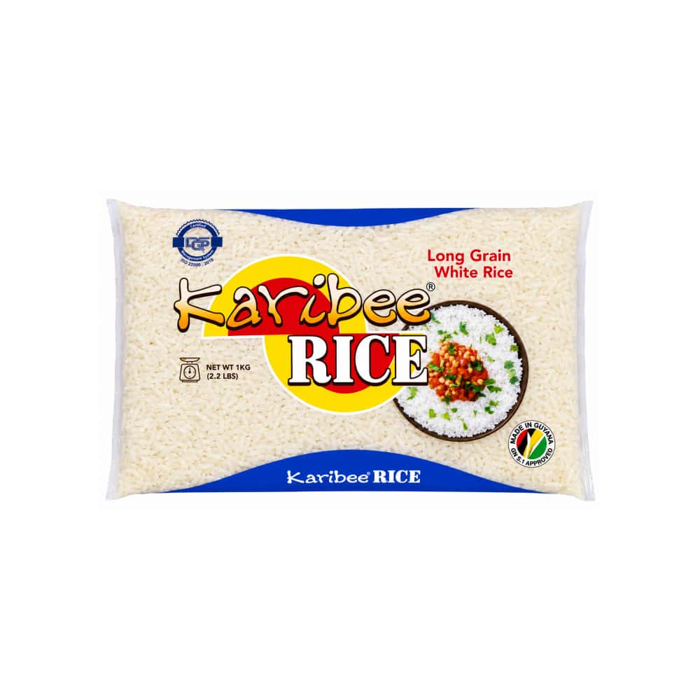 Arroz blanco de grano largo Karibee (1 kg / 2.2 lb) - Miniatura 4