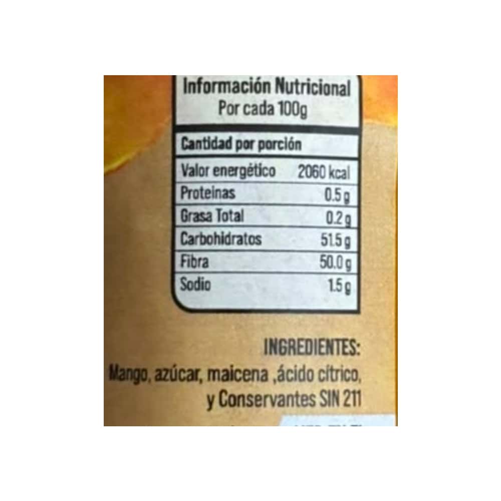 Mermelada de mango El Roble (1 kg / 2.2 lb) - Miniatura 2