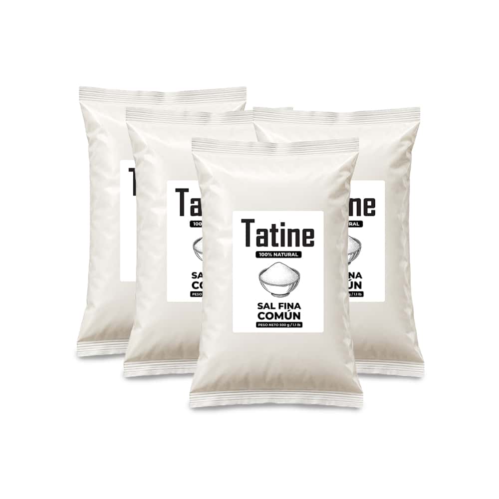 Sal fina común Tatine (4 x 500 g / 1.1 lb) - Miniatura 1