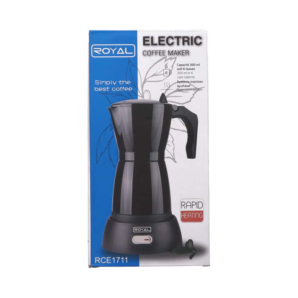 Cafetera eléctrica de 6 tazas Royal RCE-1711 - Miniatura 2