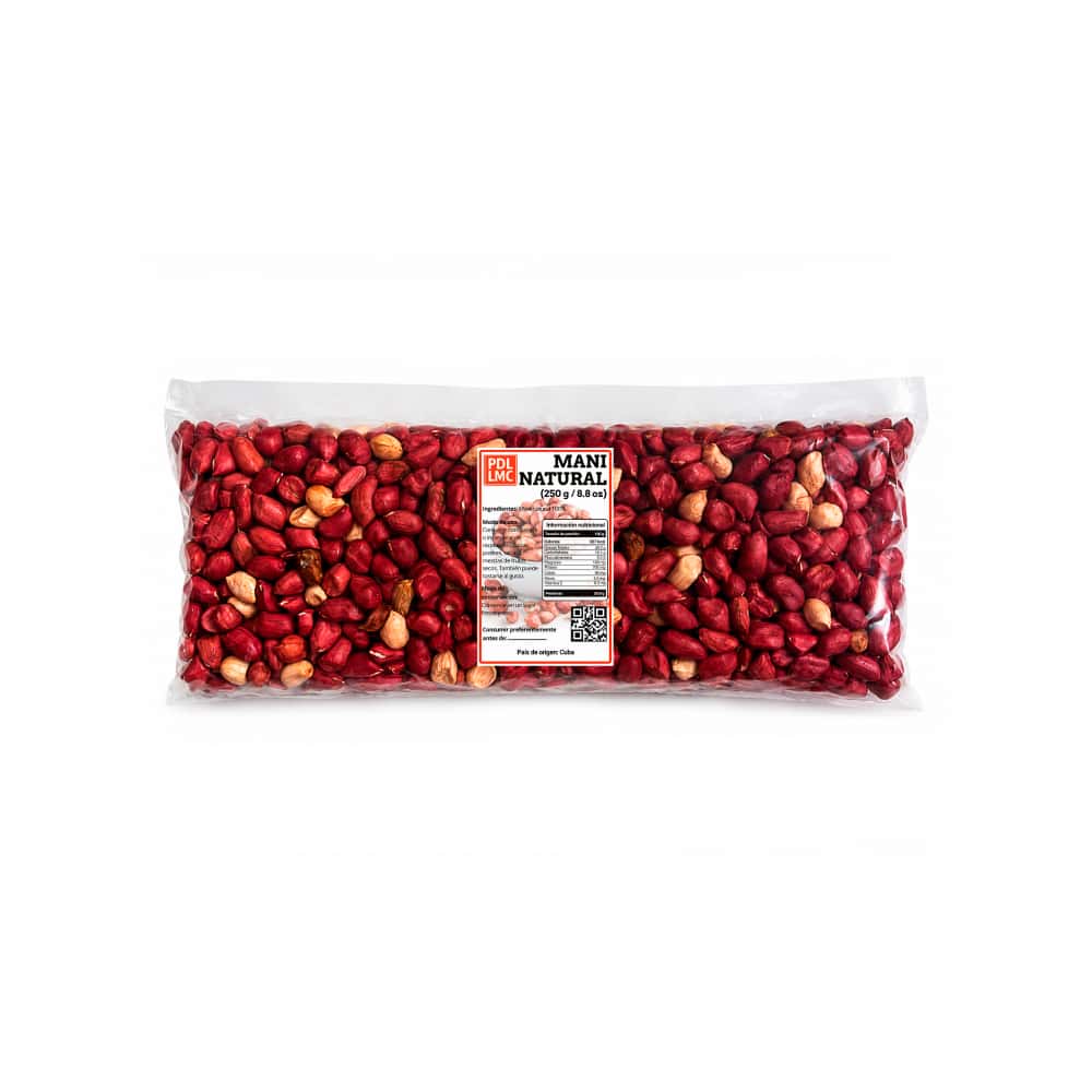 Maní natural PDL LMC (250 g / 8.8 oz) - Miniatura 1
