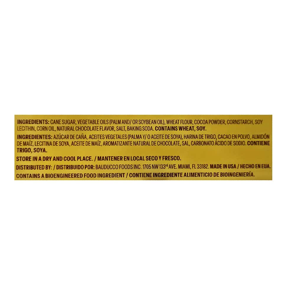 Sorbetos rellenos con crema sabor a chocolate Bauducco (142 g / 5.0 oz) - Miniatura 5