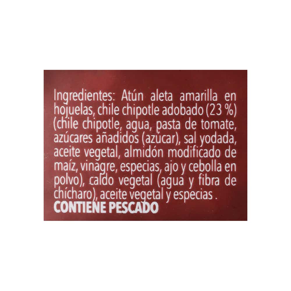 Atún en hojuelas con 23% de chile chipotle Marina Azul (74 g / 2.61 oz) - Miniatura 2