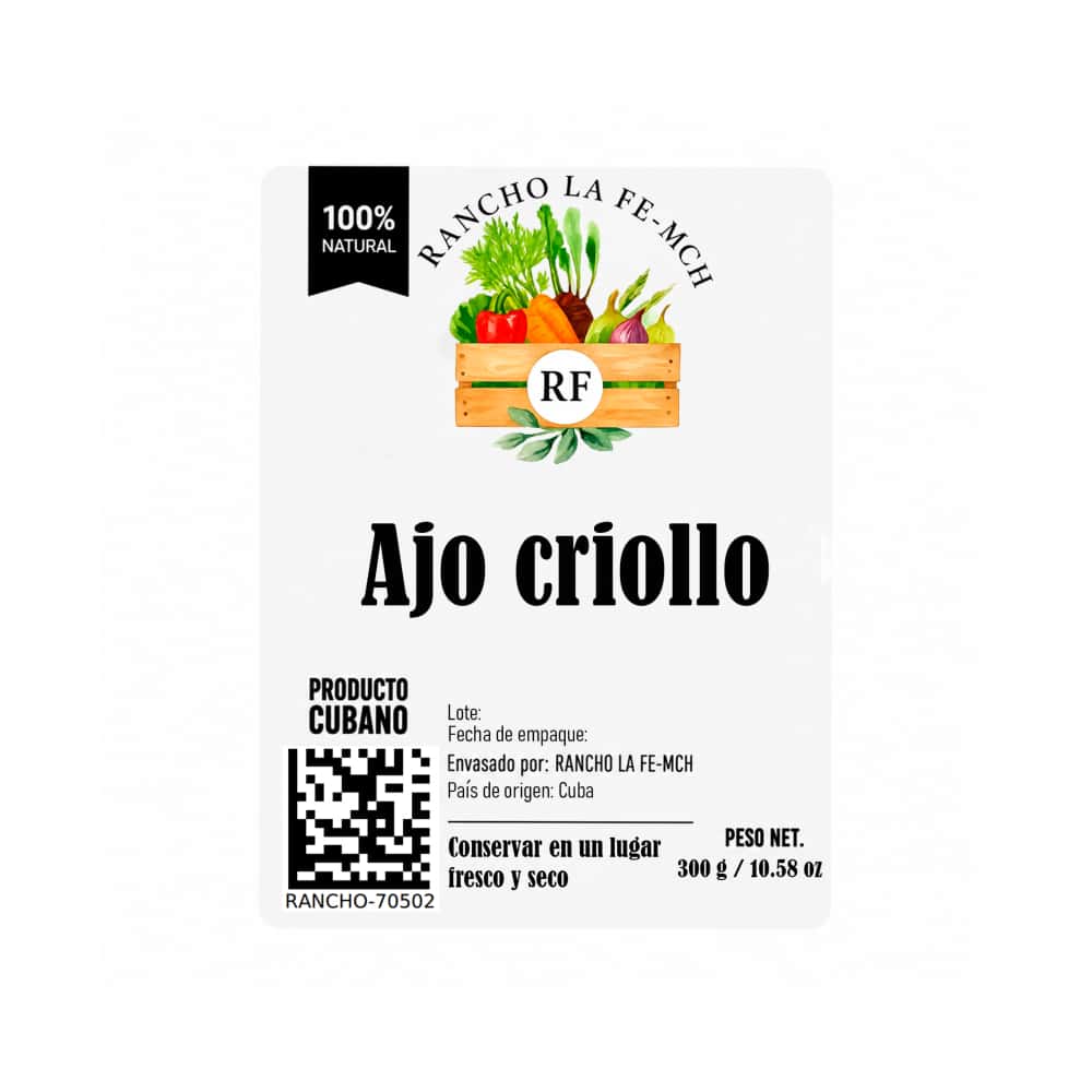 Ajo criollo Rancho La Fe - MCH (300 g / 10.58 oz) - Miniatura 2