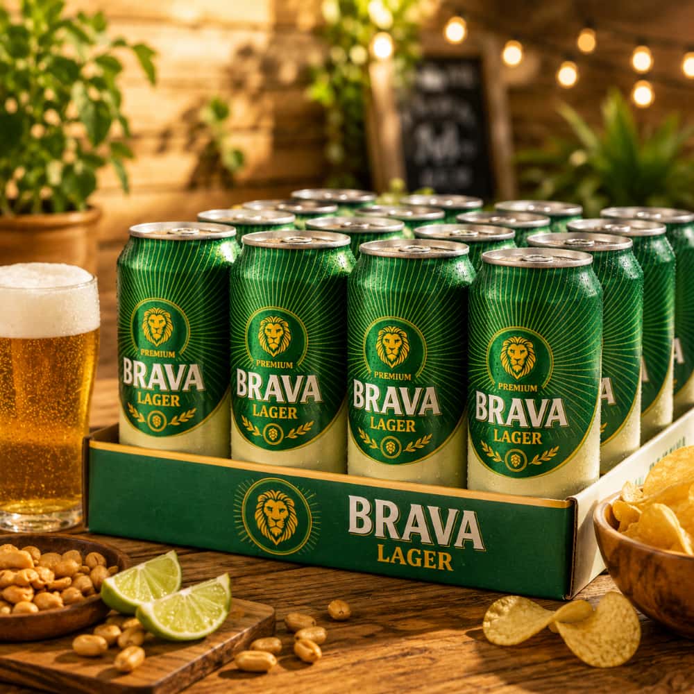 Cerveza premium Brava (6 x 330 ml / 11.2 fl oz) - Miniatura 4