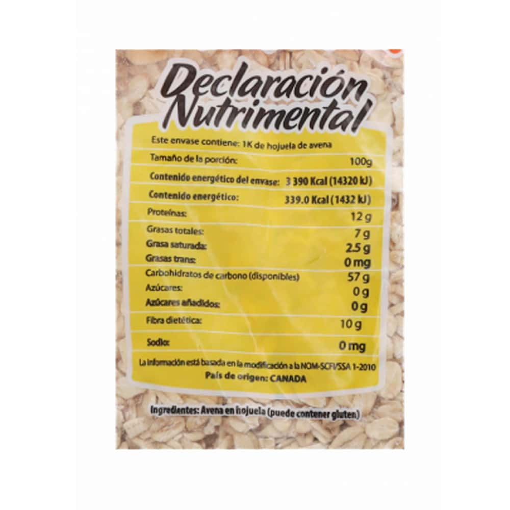 Avena en hojuela La Merced (400 g / 14.11 oz) - Miniatura 3