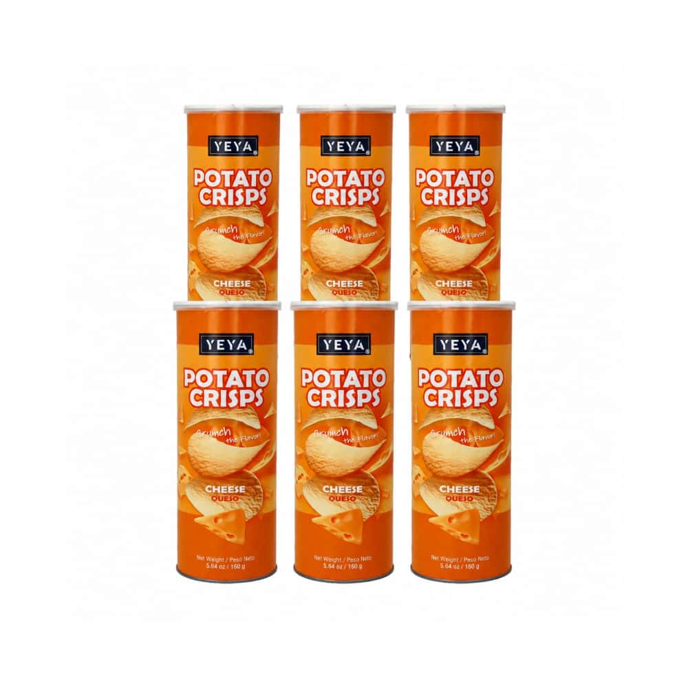 Papas fritas crujientes sabor queso  YEYA (6 X 160 g / 5.64 oz) - Miniatura 1