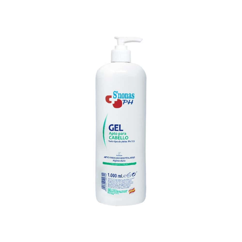 Gel de baño apto para cabello S'nonas (1 L) - Miniatura 1