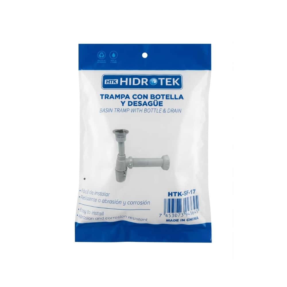Trampa con botella y desagüe HTK-SF-17 Hidrotek - Miniatura 3