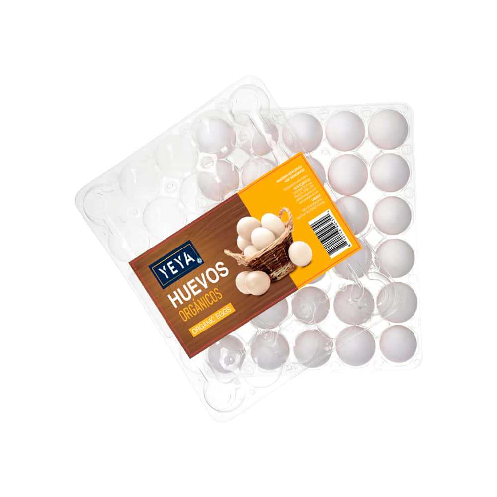 Huevo blanco orgánico importado YEYA (30 U) - Miniatura 2
