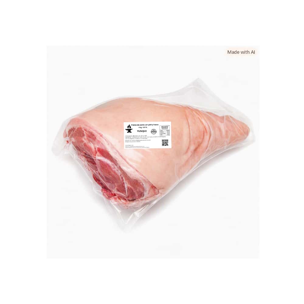 Pierna de cerdo con piel y hueso Yunque (4 Kg / 8.8 lb) - Miniatura 3