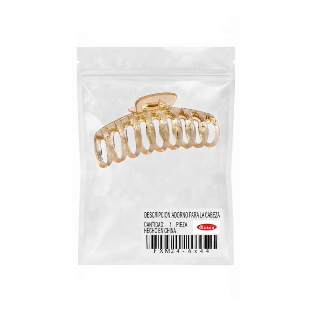 Pinza transparente con dientes largos para el cabello Gutza - Miniatura 2