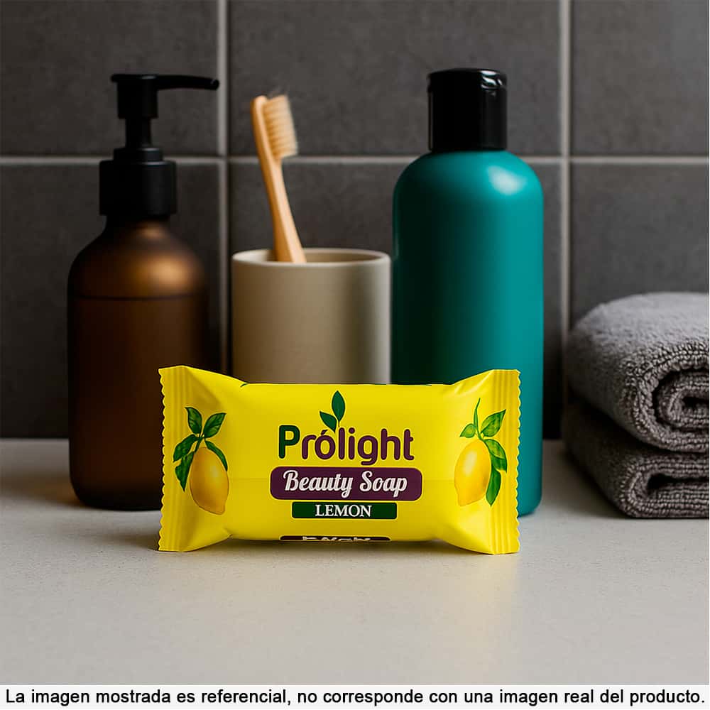 Jabón de belleza con fragancia a limón Prolight (8 x 100 g / 3.52 oz) - Miniatura 4