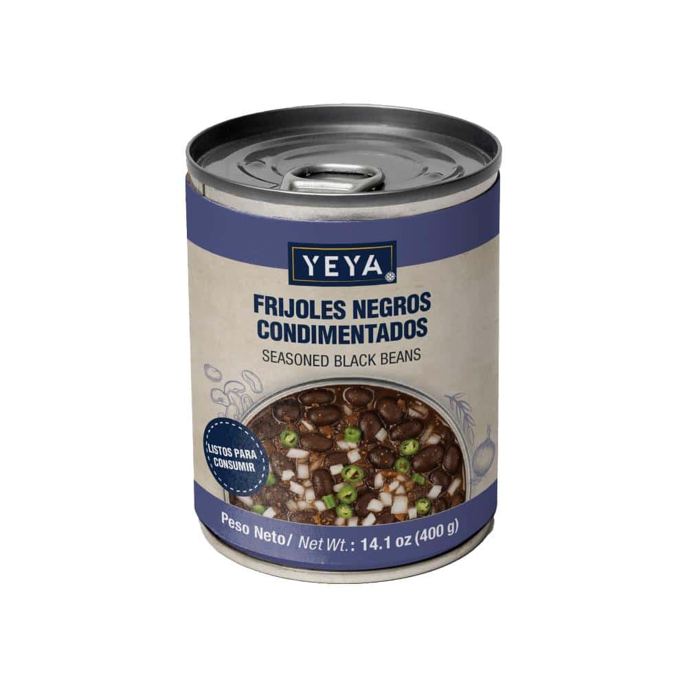 Frijoles Negros Condimentados YEYA (400 g / 14.1 oz) - Miniatura 1
