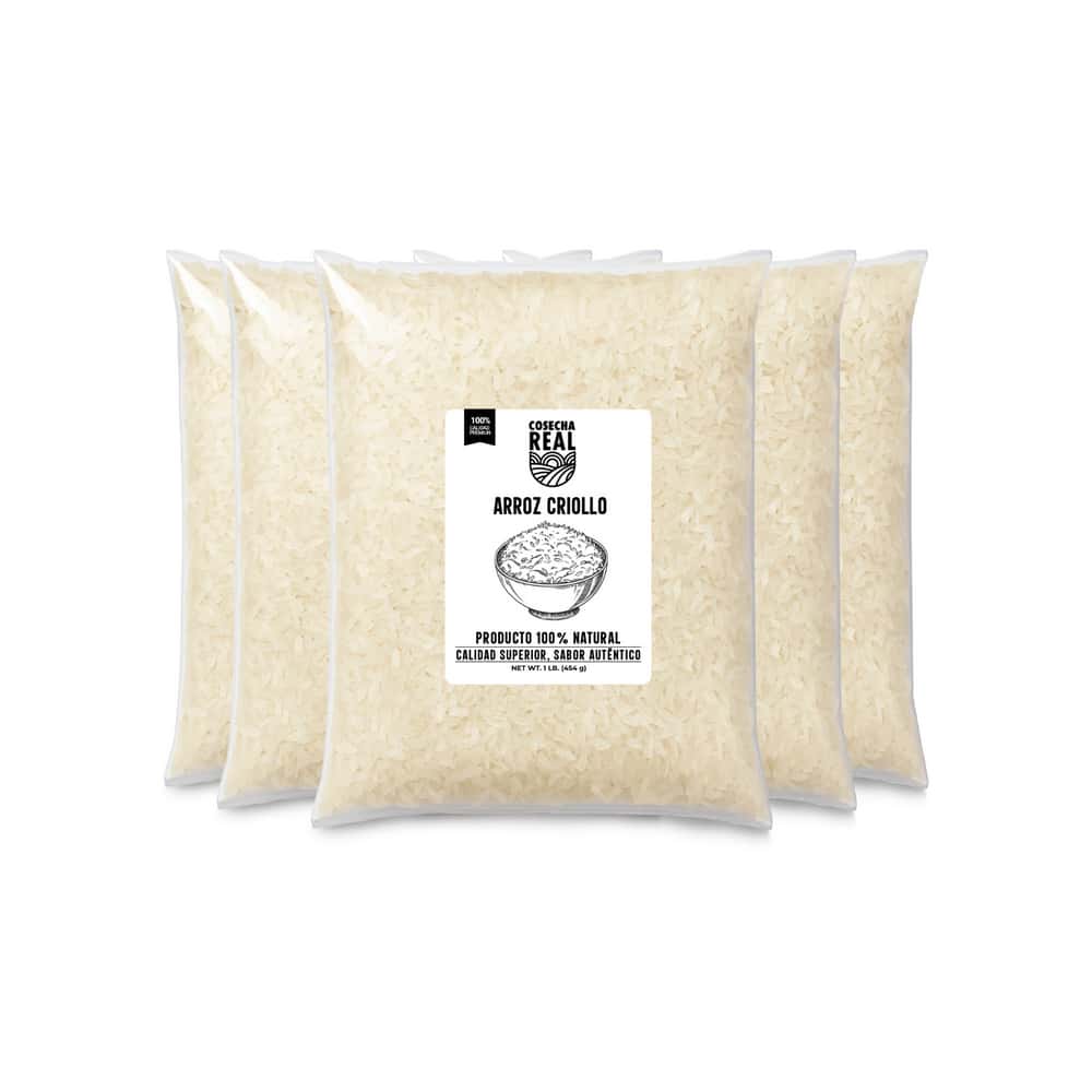 Arroz criollo Cosecha Real (5 x 454 g / 1 lb) - Miniatura 1