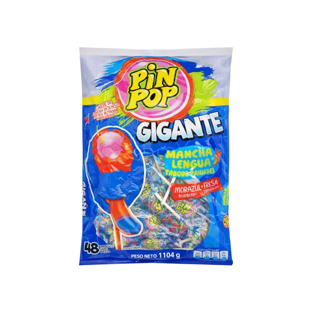 Paquete de Chupa chupa sabores surtidos XXXL Pin Pop (1.10 kg / 2.43 lb) - Miniatura 1