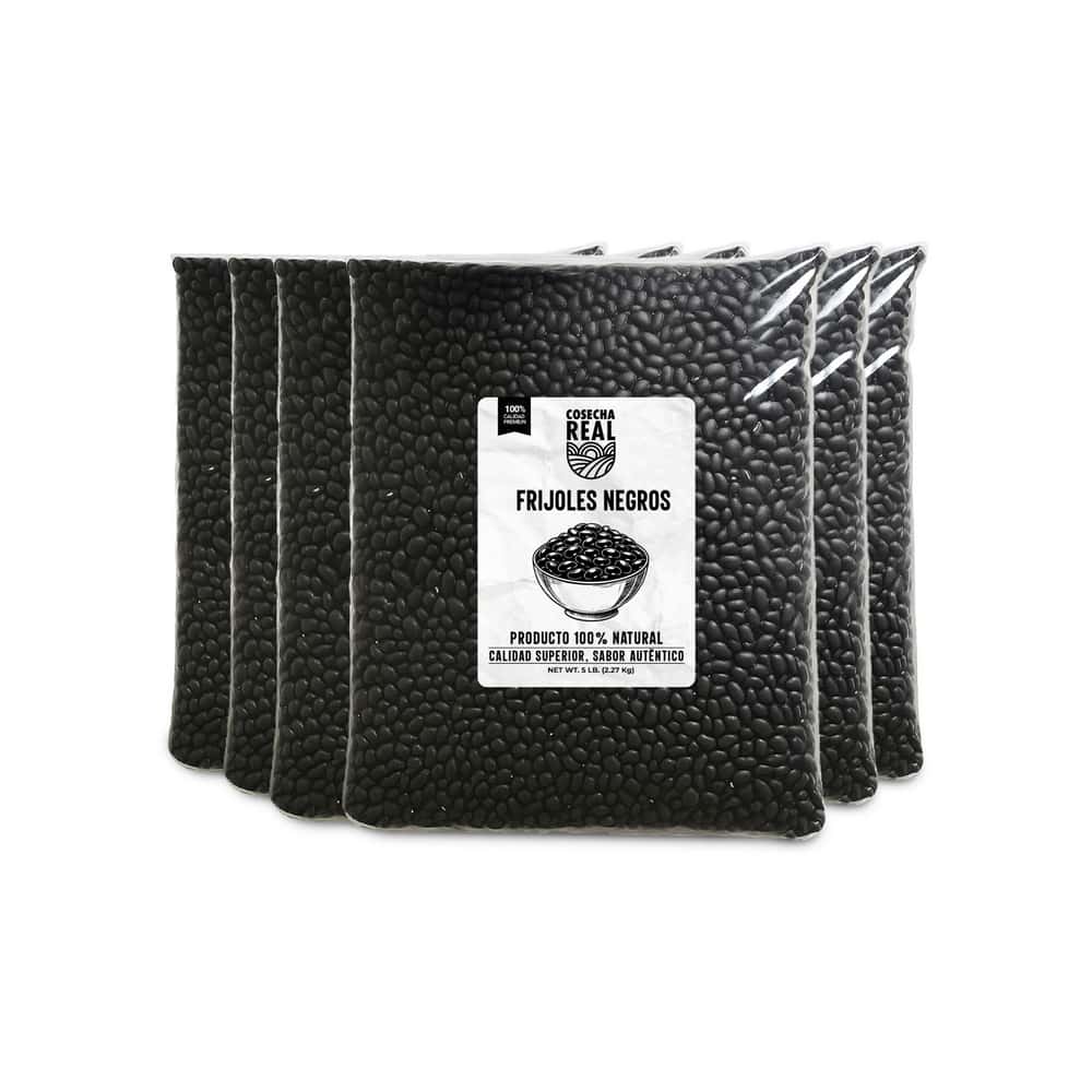 Frijoles negros Cosecha Real (6 x 2.27 kg / 5 lb) - Miniatura 1