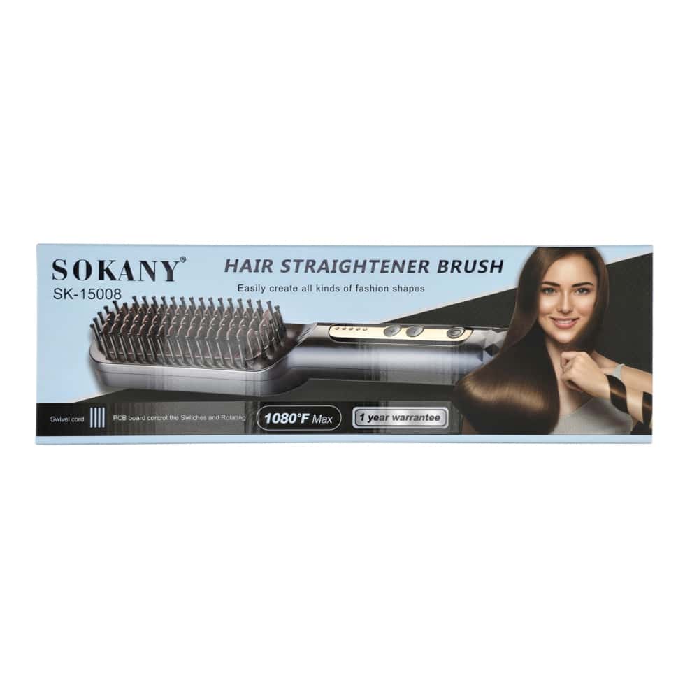 Cepillo alisador para cabello Sokany SK-15008 - Miniatura 2