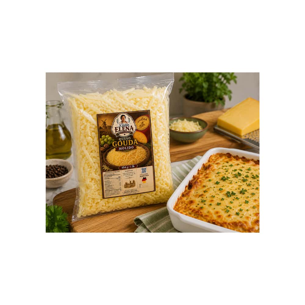 Queso gouda molido Doña Elena (454 g / 1 lb) - Miniatura 3