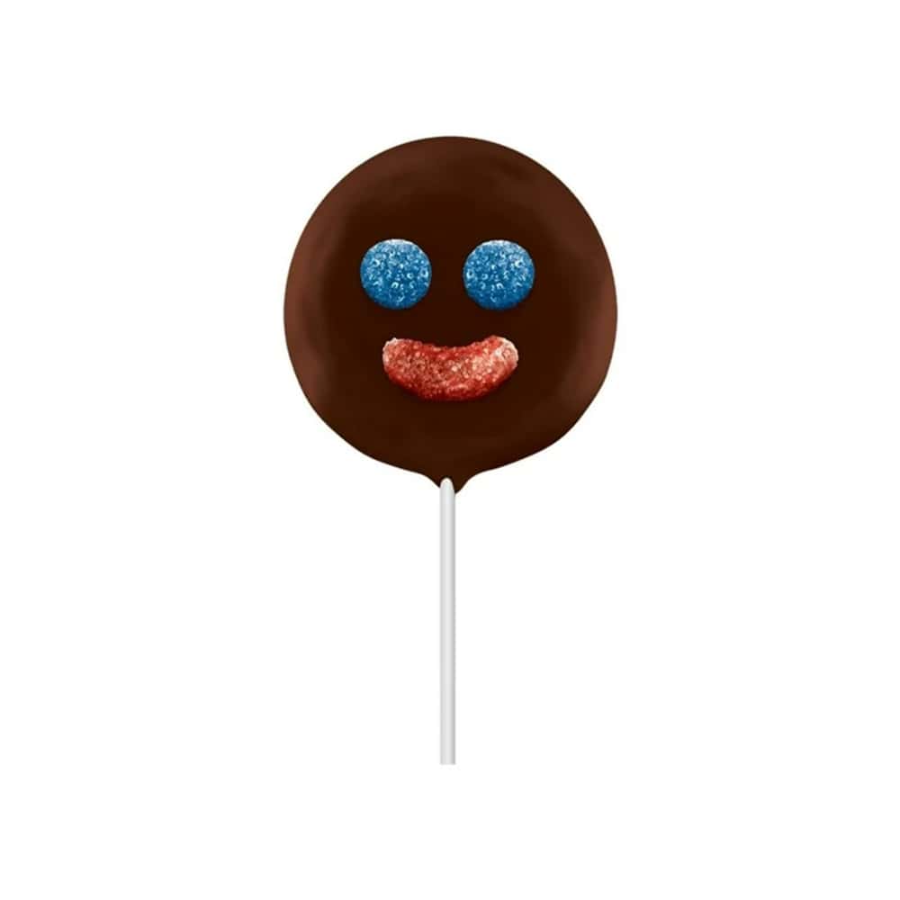 Mini paleta payaso de malvavisco con cobertura sabor a chocolate y gomitas Ricolino (25 g) - Miniatura 3