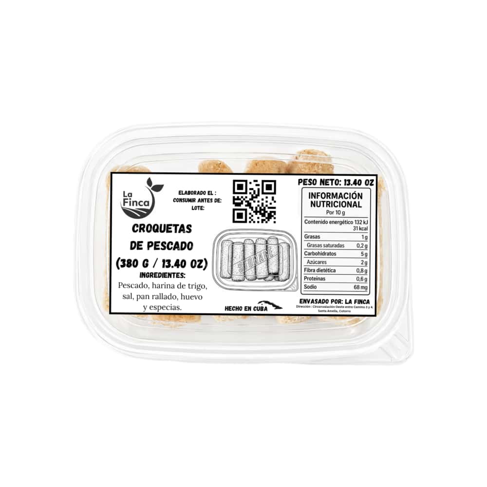 Croquetas de pescado La Finca (380 g / 13.40 oz) - Miniatura 2