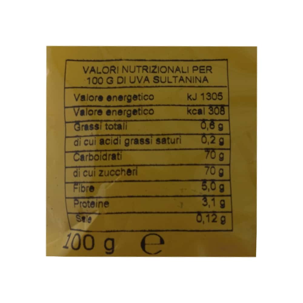 Uvas pasas sultaninas deshidratadas Life (100 g / 3.5 oz) - Miniatura 9
