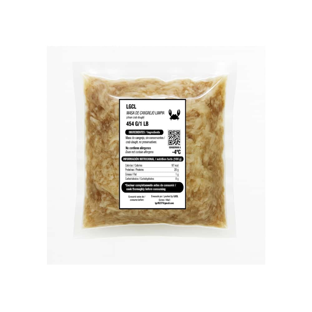 Masas de cangrejo limpia LGCL (454 g / 1 lb) - Miniatura 2