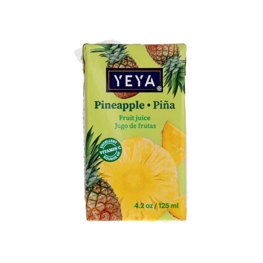 Jugo de frutas sabor piña YEYA (125 ml / 4.2 oz) - Miniatura 2