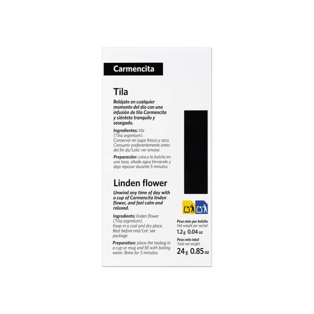 Infusión de tila Carmencita (2 x 24 g / 0.85 oz) - Miniatura 3