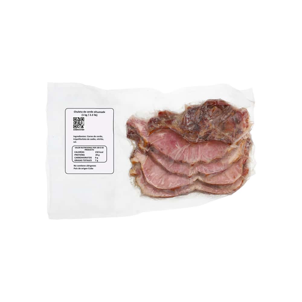 Chuleta de cerdo ahumada Y&D Ricos (1 kg / 2.2 lb) - Miniatura 2