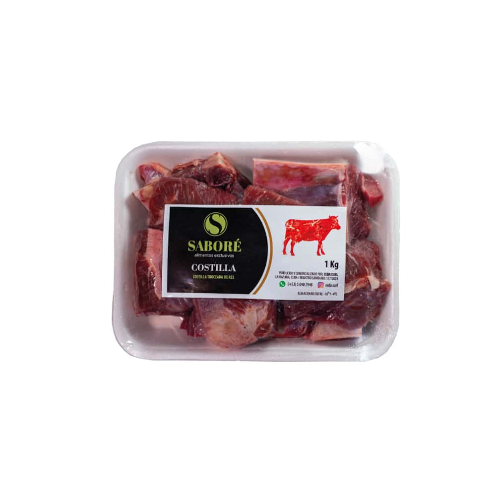Costilla troceada de res Saboré (1 kg / 2.2 lb) - Miniatura 2